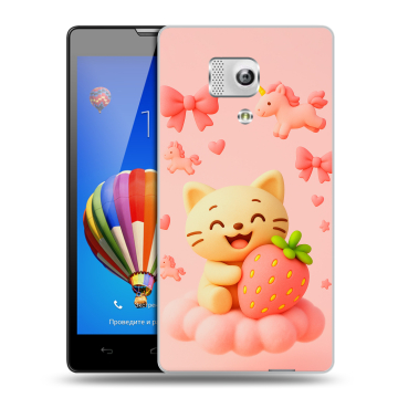Пластиковый чехол на Huawei Honor 3 с принтом для девочек Пластиковый чехол на Huawei Honor 3 с принтом для девочек