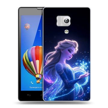Пластиковый чехол на Huawei Honor 3 с принтом Холодное сердце Frozen Пластиковый чехол на Huawei Honor 3 с принтом Холодное сердце Frozen