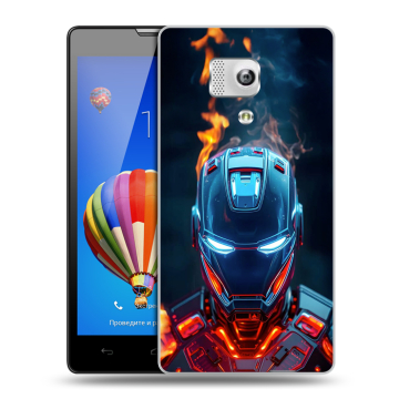 Пластиковый чехол на Huawei Honor 3 с принтом IronMan Железный человек Пластиковый чехол на Huawei Honor 3 с принтом IronMan Железный человек