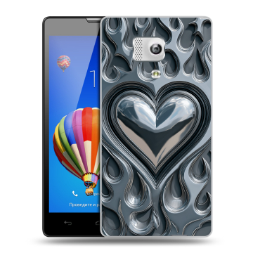 Пластиковый чехол на Huawei Honor 3 с принтом Y2K