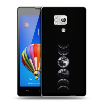 Пластиковый чехол на Huawei Honor 3 с принтом женский Пластиковый чехол на Huawei Honor 3 с принтом женский