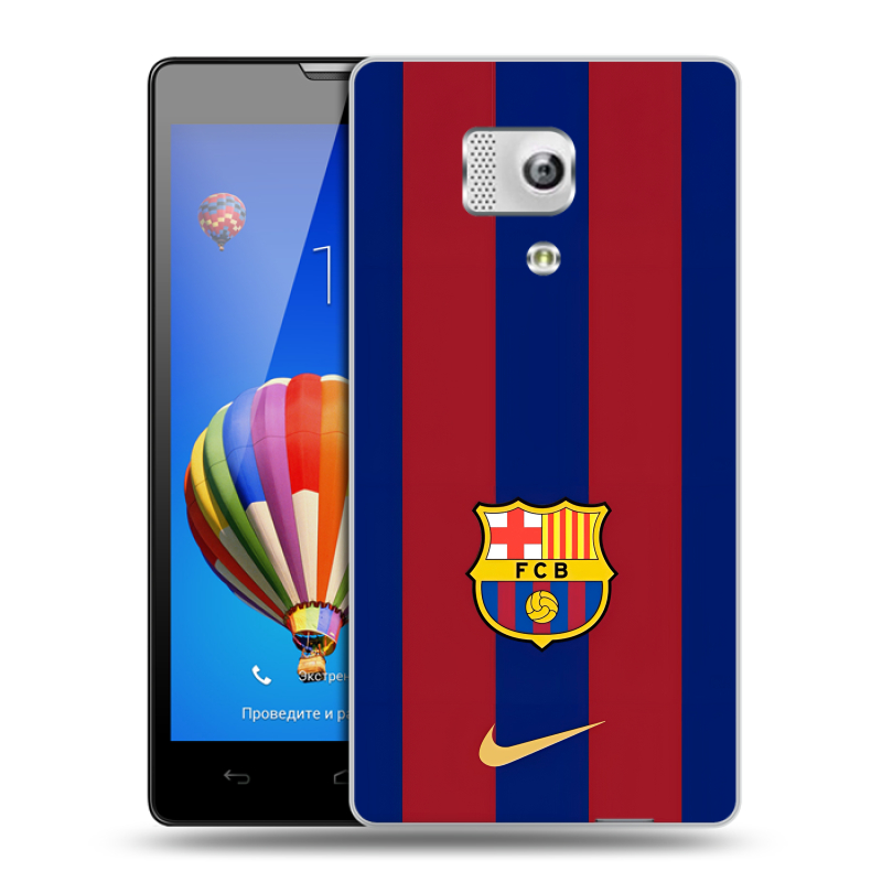 Пластиковый чехол на Huawei Honor 3 с принтом Барселона Barcelona Пластиковый чехол на Huawei Honor 3 с принтом Барселона Barcelona