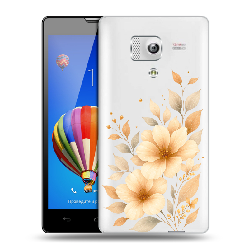 Пластиковый чехол на Huawei Honor 3 с принтом для девушки Пластиковый чехол на Huawei Honor 3 с принтом для девушки