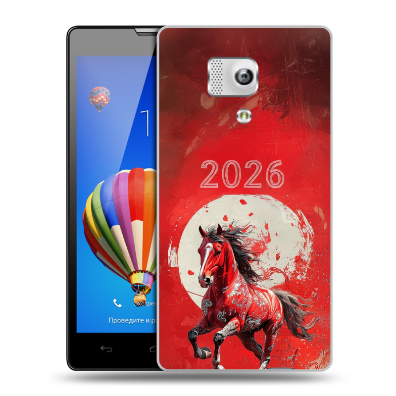 Пластиковый чехол на Huawei Honor 3 с принтом Новый год Пластиковый чехол на Huawei Honor 3 с принтом Новый год