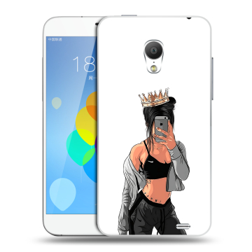 Пластиковый чехол на Meizu MX3 с принтом Женские принты