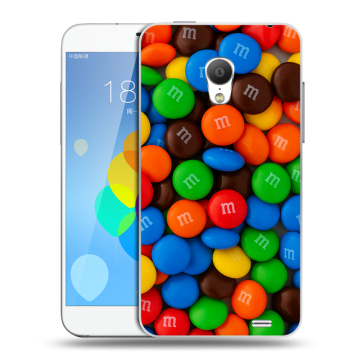 Пластиковый чехол на Meizu MX3 с принтом Конфеты