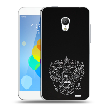 Пластиковый чехол на  Meizu MX3 с принтом Герб России