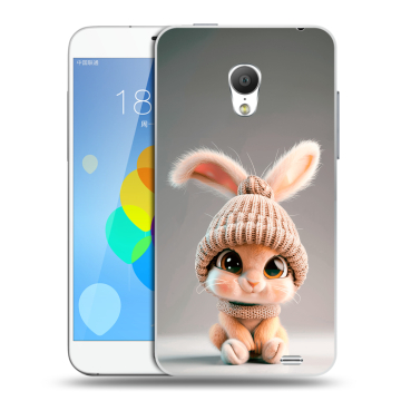 Пластиковый чехол на Meizu MX3 с принтом Кролик Пластиковый чехол на Meizu MX3 с принтом Кролик