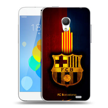Пластиковый чехол на  Meizu MX3 с принтом Барселона Barcelona