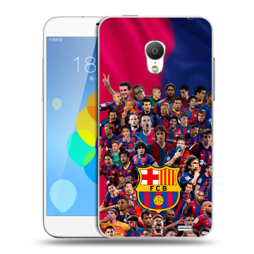 Пластиковый чехол на  Meizu MX3 с принтом Барселона Barcelona