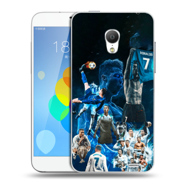 Пластиковый чехол на Meizu MX3 с принтом Реал Роналдо Пластиковый чехол на Meizu MX3 с принтом Реал Роналдо