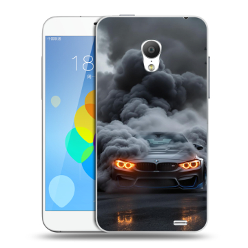 Пластиковый чехол на Meizu MX3 с принтом BMW БМВ Пластиковый чехол на Meizu MX3 с принтом BMW БМВ
