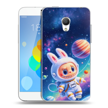 Пластиковый чехол на  Meizu MX3 с принтом Labubu Лабубу