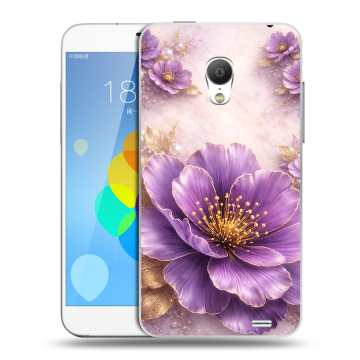 Пластиковый чехол на  Meizu MX3 с принтом женский