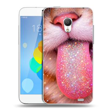Пластиковый чехол на  Meizu MX3 с принтом для девочек