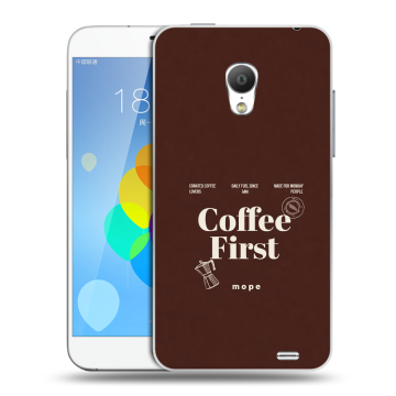 Пластиковый чехол на  Meizu MX3 с принтом женский