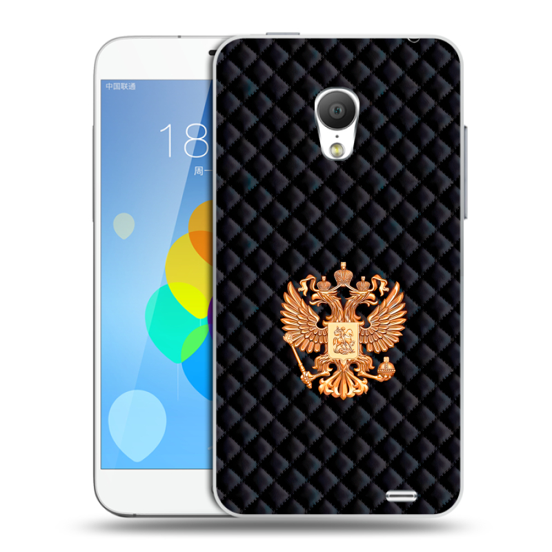 Пластиковый чехол на Meizu MX3 с принтом Герб России принт Пластиковый чехол на Meizu MX3 с принтом Герб России принт