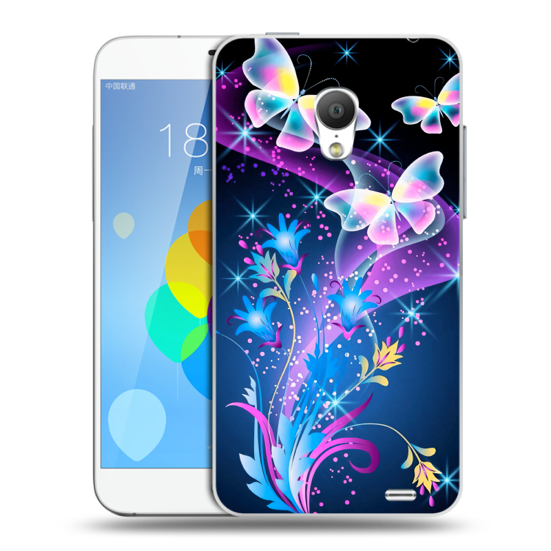 Пластиковый чехол на Meizu MX3 с принтом Бабочки Пластиковый чехол на Meizu MX3 с принтом Бабочки