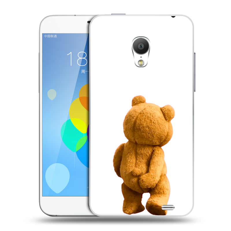 Пластиковый чехол на Meizu MX3 с принтом Медведь Пластиковый чехол на Meizu MX3 с принтом Медведь