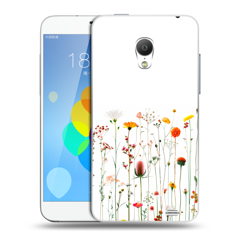 Пластиковый чехол на Meizu MX3 с принтом цветы Пластиковый чехол на Meizu MX3 с принтом цветы