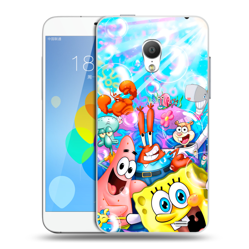 Пластиковый чехол на Meizu MX3 с принтом спанчбоб спанч боб Пластиковый чехол на Meizu MX3 с принтом спанчбоб спанч боб