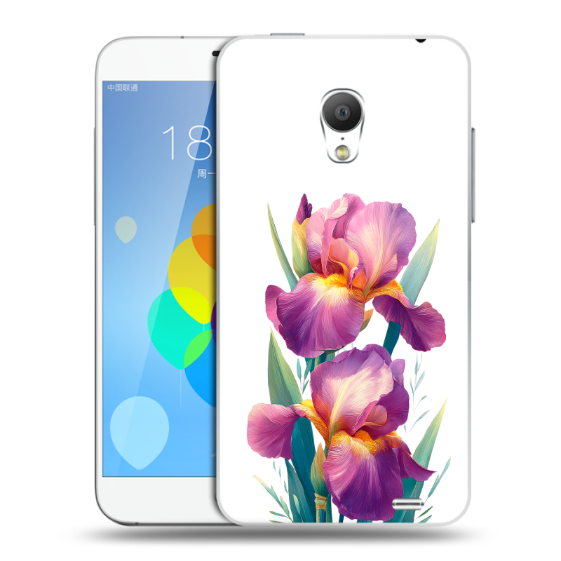 Пластиковый чехол на Meizu MX3 с принтом Цветы орхидеи Пластиковый чехол на Meizu MX3 с принтом Цветы орхидеи