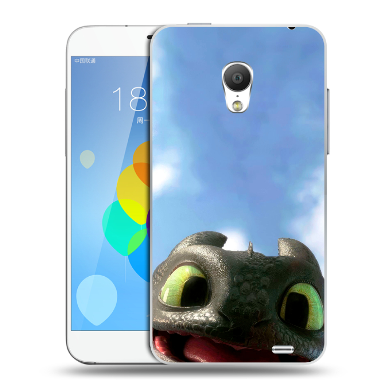 Пластиковый чехол на Meizu MX3 с принтом Как приручить дракона Пластиковый чехол на Meizu MX3 с принтом Как приручить дракона