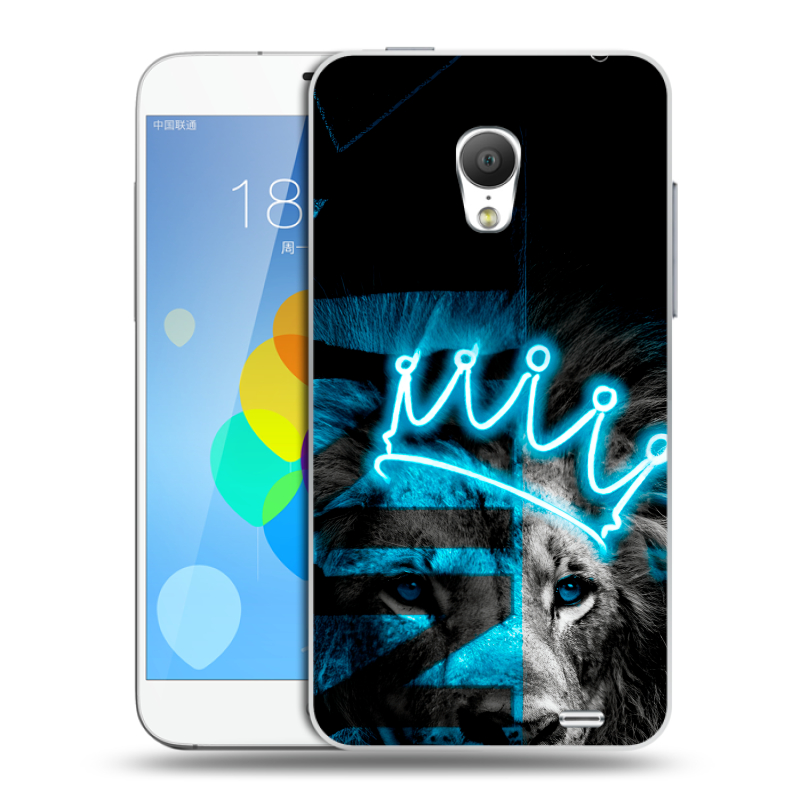 Пластиковый чехол на Meizu MX3 с принтом Король лев Пластиковый чехол на Meizu MX3 с принтом Король лев