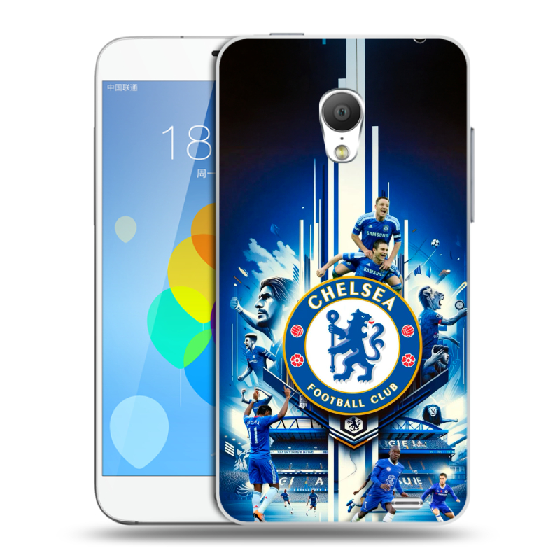 Пластиковый чехол на Meizu MX3 с принтом Chelsea Челси Пластиковый чехол на Meizu MX3 с принтом Chelsea Челси