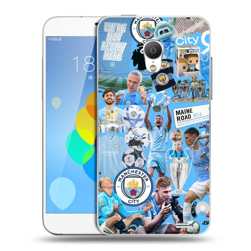 Пластиковый чехол на Meizu MX3 с принтом Man City Манчестер Сити Пластиковый чехол на Meizu MX3 с принтом Man City Манчестер Сити
