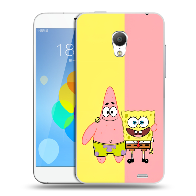 Пластиковый чехол на Meizu MX3 с принтом Спанч боб Спанчбоб Пластиковый чехол на Meizu MX3 с принтом Спанч боб Спанчбоб