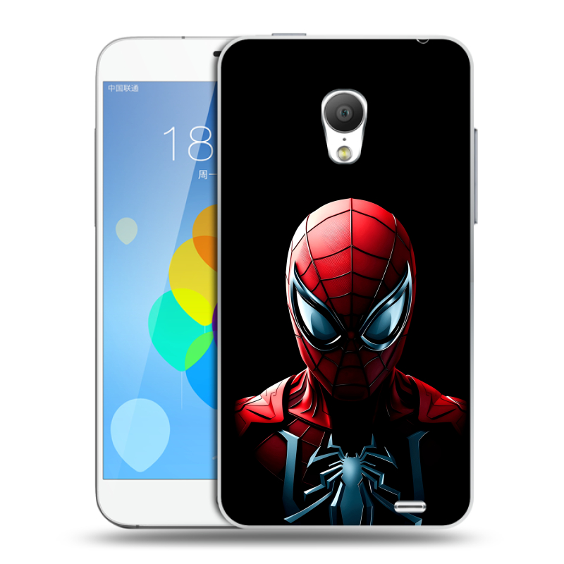 Пластиковый чехол на Meizu MX3 с принтом Spiderman Человек паук Пластиковый чехол на Meizu MX3 с принтом Spiderman Человек паук