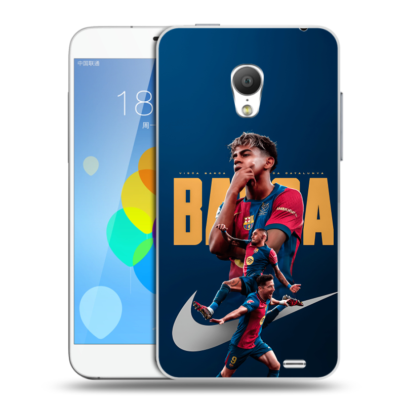 Пластиковый чехол на Meizu MX3 с принтом Барселона Barca Yamal Пластиковый чехол на Meizu MX3 с принтом Барселона Barca Yamal