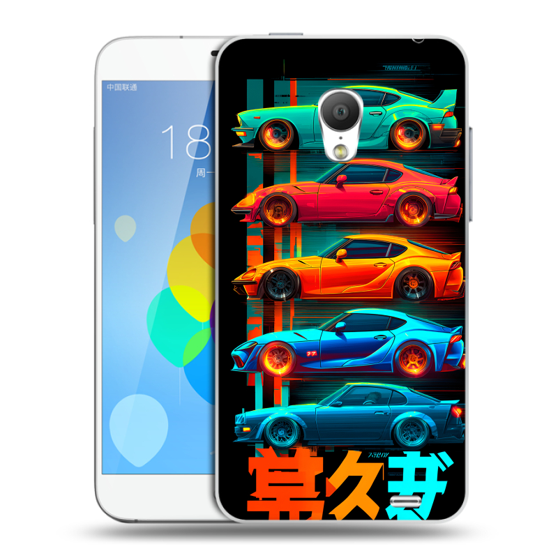Пластиковый чехол на Meizu MX3 с принтом машины тачки Пластиковый чехол на Meizu MX3 с принтом машины тачки