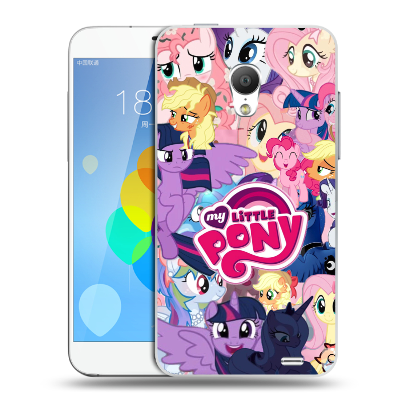 Пластиковый чехол на Meizu MX3 с принтом My little pony Дружба чудо Пластиковый чехол на Meizu MX3 с принтом My little pony Дружба чудо