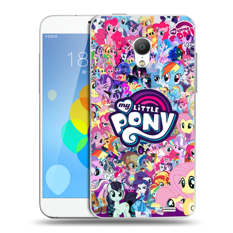 Пластиковый чехол на Meizu MX3 с принтом My little pony Дружба чудо Пластиковый чехол на Meizu MX3 с принтом My little pony Дружба чудо