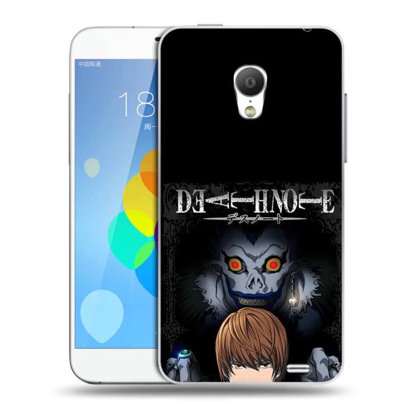 Пластиковый чехол на Meizu MX3 с принтом Death note Тетрадь смерти Пластиковый чехол на Meizu MX3 с принтом Death note Тетрадь смерти