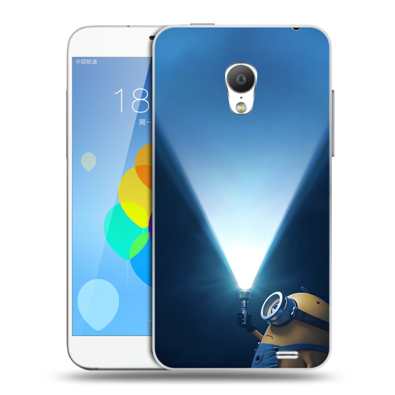 Пластиковый чехол на Meizu MX3 с принтом Миньоны Пластиковый чехол на Meizu MX3 с принтом Миньоны