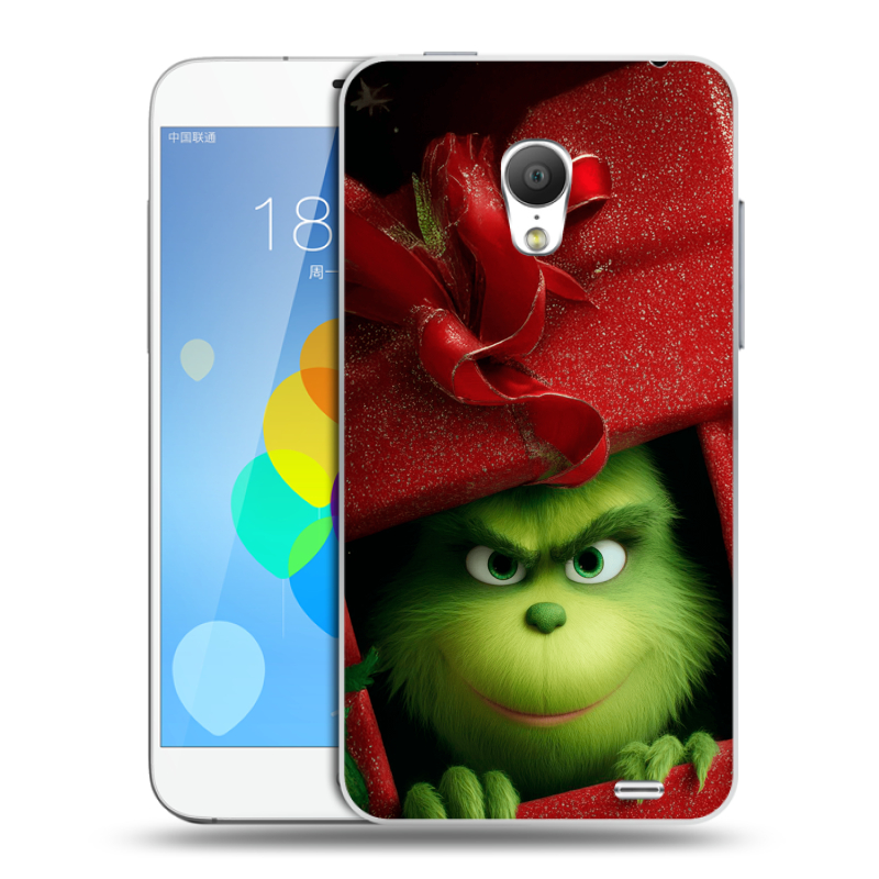 Пластиковый чехол на Meizu MX3 с принтом Новый год Пластиковый чехол на Meizu MX3 с принтом Новый год