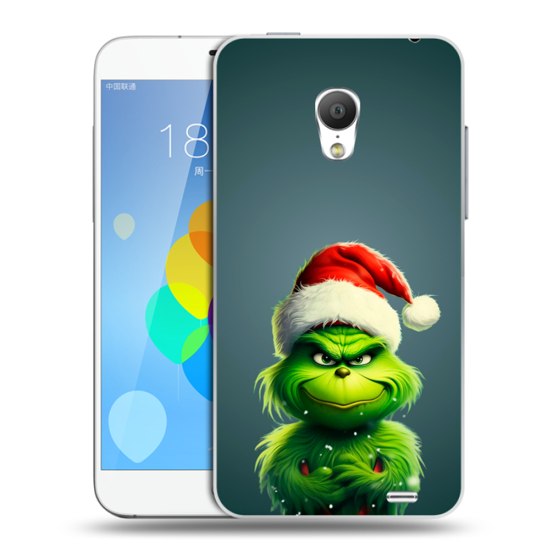 Пластиковый чехол на Meizu MX3 с принтом Новый год Пластиковый чехол на Meizu MX3 с принтом Новый год