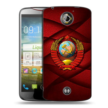 Пластиковый чехол на Acer Liquid S2 с принтом Герб СССР Пластиковый чехол на Acer Liquid S2 с принтом Герб СССР