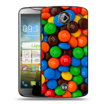 Пластиковый чехол на Acer Liquid S2 с принтом Конфеты