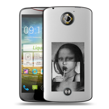 Пластиковый чехол на Acer Liquid S2 с принтом Мона Лиза Пластиковый чехол на Acer Liquid S2 с принтом Мона Лиза