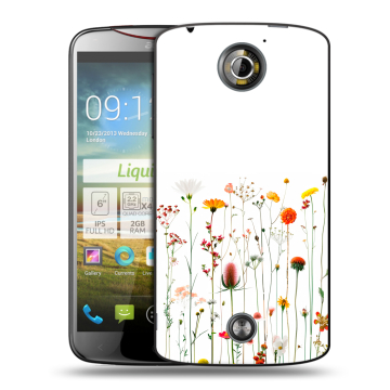 Пластиковый чехол на Acer Liquid S2 с принтом цветы Пластиковый чехол на Acer Liquid S2 с принтом цветы