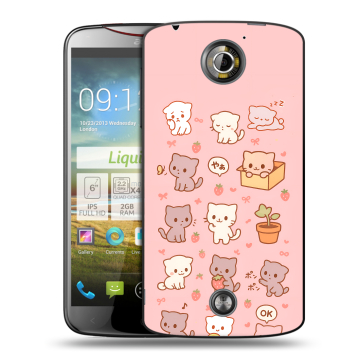 Пластиковый чехол на Acer Liquid S2 с принтом Hello Kitty Хелоу Кити
