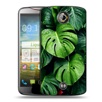 Пластиковый чехол на Acer Liquid S2 с принтом Листья Пластиковый чехол на Acer Liquid S2 с принтом Листья