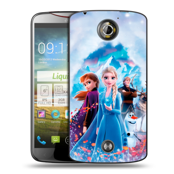 Пластиковый чехол на Acer Liquid S2 с принтом Холодное сердце Frozen Пластиковый чехол на Acer Liquid S2 с принтом Холодное сердце Frozen