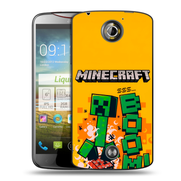 Пластиковый чехол на Acer Liquid S2 с принтом Майнкрафт Minecraft Пластиковый чехол на Acer Liquid S2 с принтом Майнкрафт Minecraft