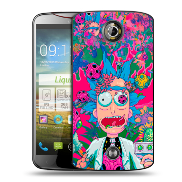 Пластиковый чехол на Acer Liquid S2 с принтом Рик и Морти Rick Morty Пластиковый чехол на Acer Liquid S2 с принтом Рик и Морти Rick Morty