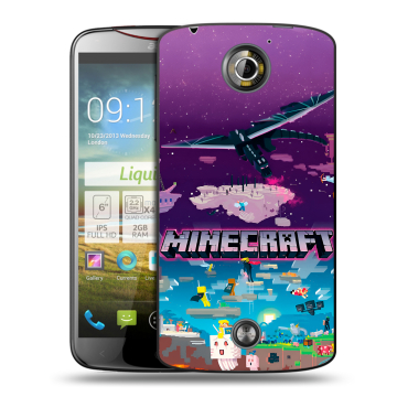 Пластиковый чехол на Acer Liquid S2 с принтом Майнкрафт Minecraft Пластиковый чехол на Acer Liquid S2 с принтом Майнкрафт Minecraft